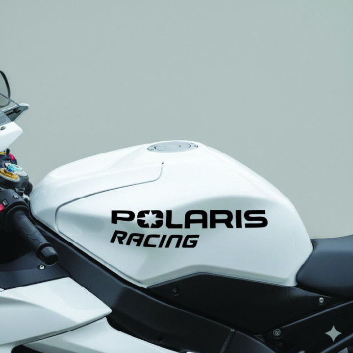 Polaris Racing Die Cut Style 2 Stickers Decals - DecalsHouse