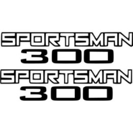Polaris Sportsman 300 Die Cut Stickers Decals - DecalsHouse