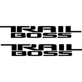 Polaris Trail Boss Die Cut Stickers Decals - DecalsHouse