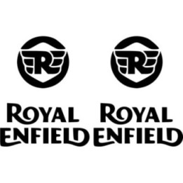 Royal Enfield Logo Die Cut Style 2 Stickers Decals - DecalsHouse
