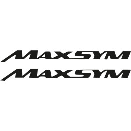 Sym Maxsym Die Cut Stickers Decals - DecalsHouse