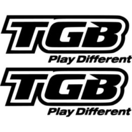 Tgb Logo Die Cut Style 2 Stickers Decals - DecalsHouse