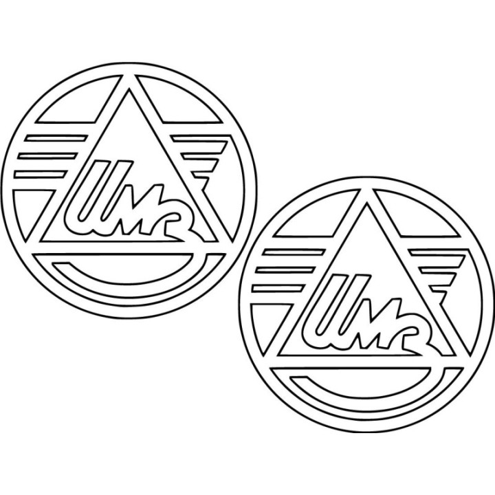 Ural Logo Die Cut Style 2 Stickers Decals - DecalsHouse