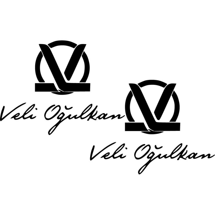 Veli Logo Die Cut Stickers Decals - DecalsHouse