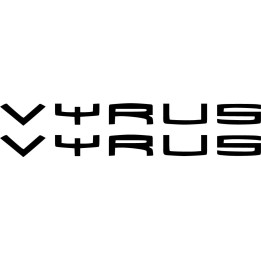 Vyrus Logo Die Cut Stickers Decals - DecalsHouse