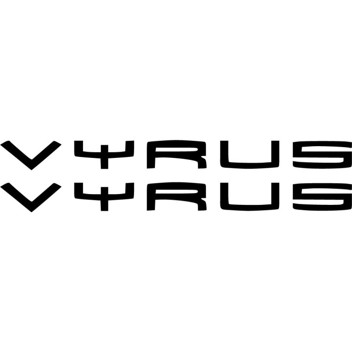 Vyrus Logo Die Cut Stickers Decals - DecalsHouse