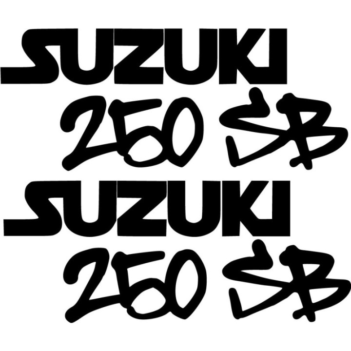 Suzuki 250 Sb Die Cut Stickers Decals - DecalsHouse