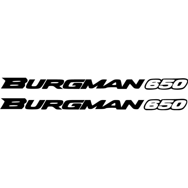 Suzuki An 650 Burgman Die Cut Style 2 Stickers Decals - DecalsHouse