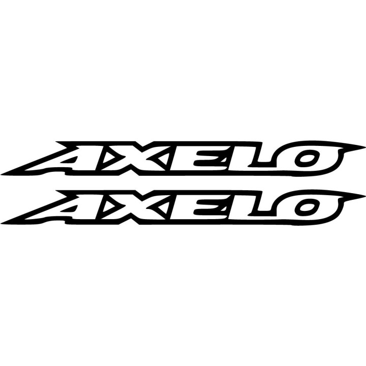 Suzuki Axelo Die Cut Stickers Decals - DecalsHouse
