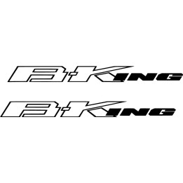 Suzuki B-King Stickers – Naked Muscle Bike Fairing Decals (2-Pack)