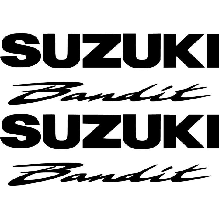 Suzuki Bandit Stickers – GSF600 GSF650 GSF1200 GSF1250 Decals (2-Pack)
