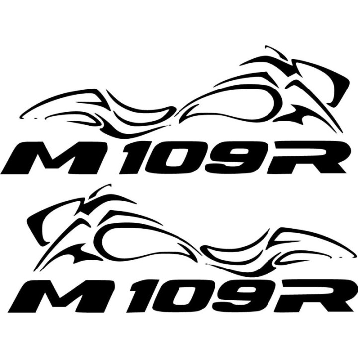 Suzuki Boulevard M109R Stickers – Cruiser Motorcycle Decals (2-Pack)