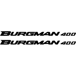 Suzuki Burgman 400 Die Cut Style 2 Stickers Decals - DecalsHouse