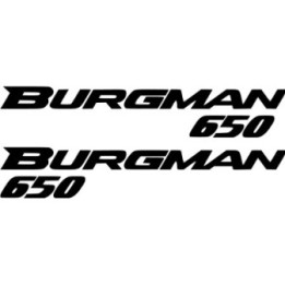 Suzuki Burgman 650 Scooter Stickers – Maxi Scooter Decals (2-Pack)