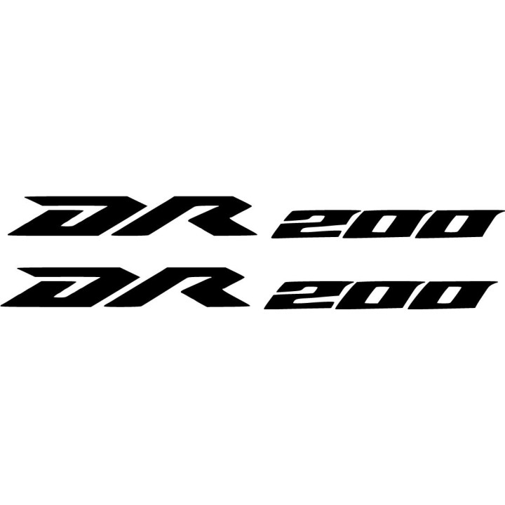 Suzuki Dr 200 Die Cut Stickers Decals - DecalsHouse