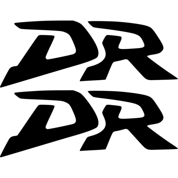 Suzuki DR Dual Sport Stickers Style 2 – Motorcycle Decals (2-Pack)