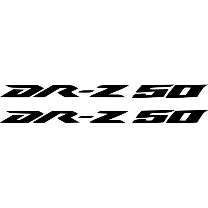 Suzuki Dr Z 50 Die Cut Stickers Decals - DecalsHouse