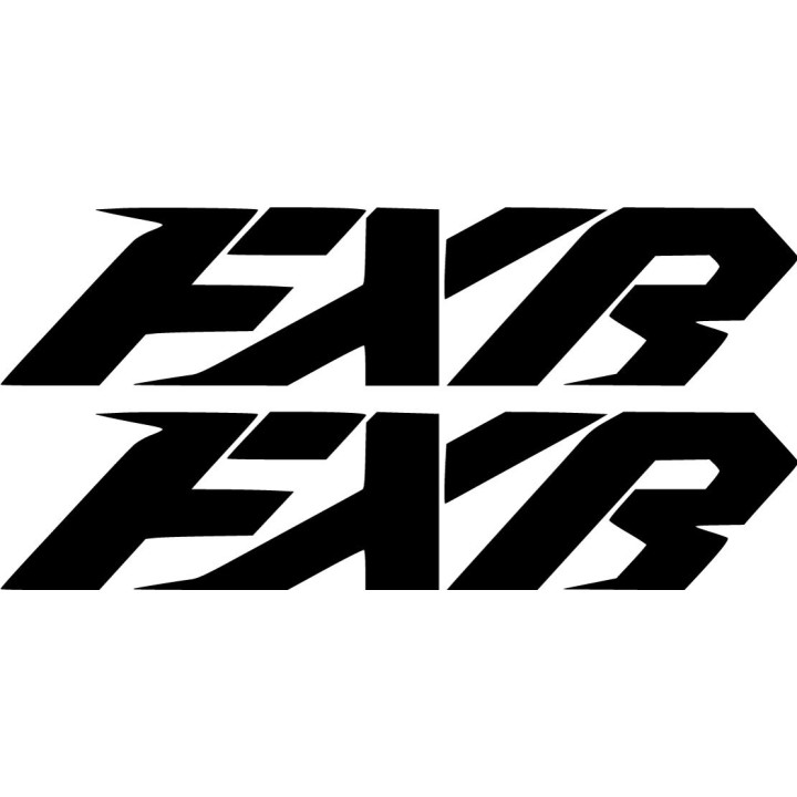 Suzuki Fxr Die Cut Style 2 Stickers Decals - DecalsHouse