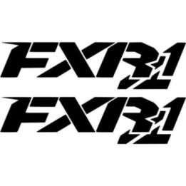 Suzuki Fxr Number 1 Die Cut Stickers Decals - DecalsHouse
