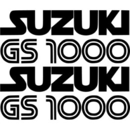 Suzuki Gs 1000 Die Cut Stickers Decals - DecalsHouse
