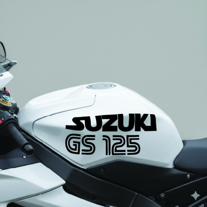 Suzuki Gs 125 Die Cut Stickers Decals - DecalsHouse