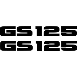 Suzuki Gs 125 Die Cut Style 4 Stickers Decals - DecalsHouse