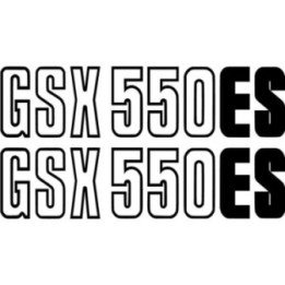 Suzuki Gsx 550es Die Cut Stickers Decals - DecalsHouse