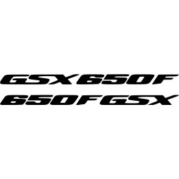 Suzuki Gsx 650f Die Cut Style 3 Stickers Decals - DecalsHouse