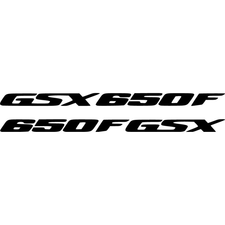 Suzuki Gsx 650f Die Cut Style 3 Stickers Decals - DecalsHouse