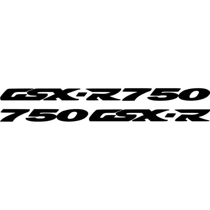 Suzuki Gsx R 750 Die Cut Stickers Decals - DecalsHouse