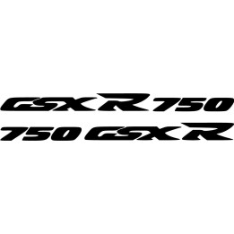 Suzuki Gsx R 750 Die Cut Style 2 Stickers Decals - DecalsHouse