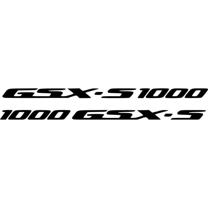 Suzuki Gsx S 1000 Die Cut Style 2 Stickers Decals - DecalsHouse
