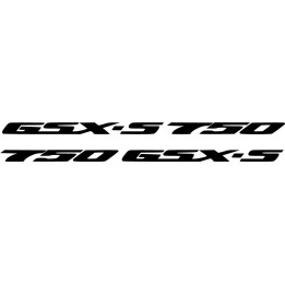 Suzuki Gsx S 750 Die Cut Stickers Decals - DecalsHouse