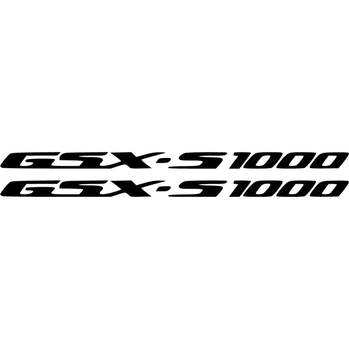 Suzuki GSX-S1000 Stickers – GSX-S1000F GT Naked Bike Decals (2-Pack)