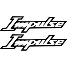 Suzuki Impulse Die Cut Stickers Decals - DecalsHouse