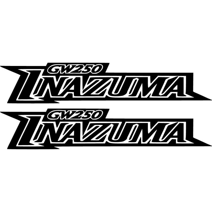 Suzuki Inazuma 250 Stickers – GW250 Motorcycle Decals (2-Pack)