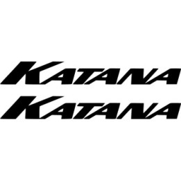 Suzuki Katana Die Cut Stickers Decals - DecalsHouse