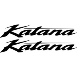 Suzuki Katana Style 2 Stickers – Retro Naked Bike Decals (2-Pack)