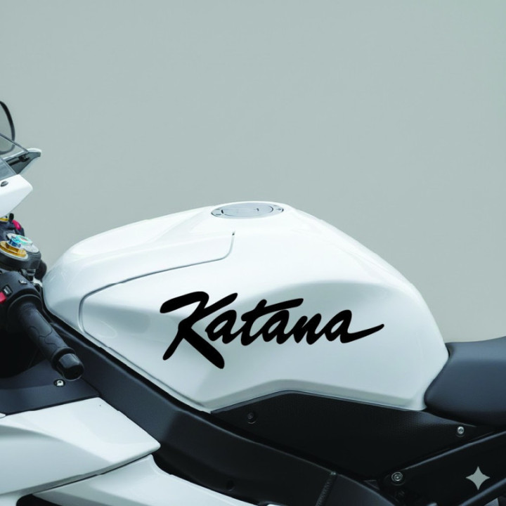 Suzuki Katana Die Cut Style 3 Stickers Decals - DecalsHouse