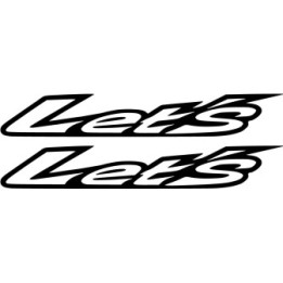 Suzuki Lets Die Cut Stickers Decals - DecalsHouse