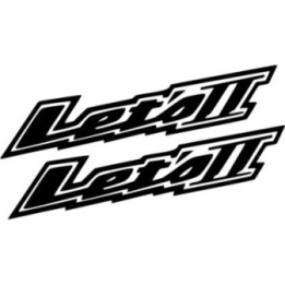Suzuki Lets Die Cut Style 2 Stickers Decals - DecalsHouse