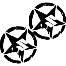 Suzuki Army Logo Stickers – Custom Motorcycle Decals (2-Pack)