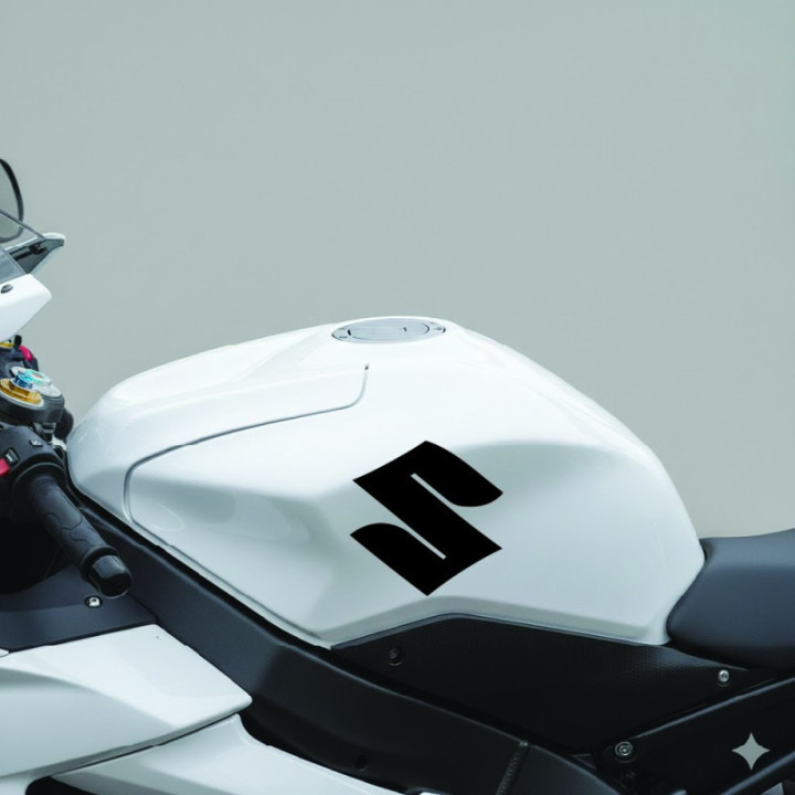 Suzuki Logo Racing Stickers – GSX-R Hayabusa V-Strom Decals (2-Pack)