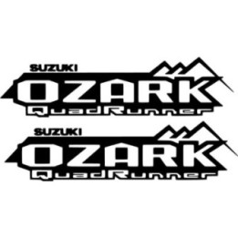 Suzuki Ozark Die Cut Style 2 Stickers Decals - DecalsHouse