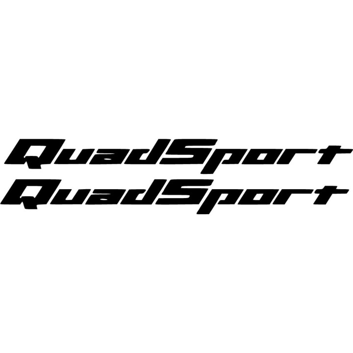 Suzuki Quadsport Die Cut Stickers Decals - DecalsHouse