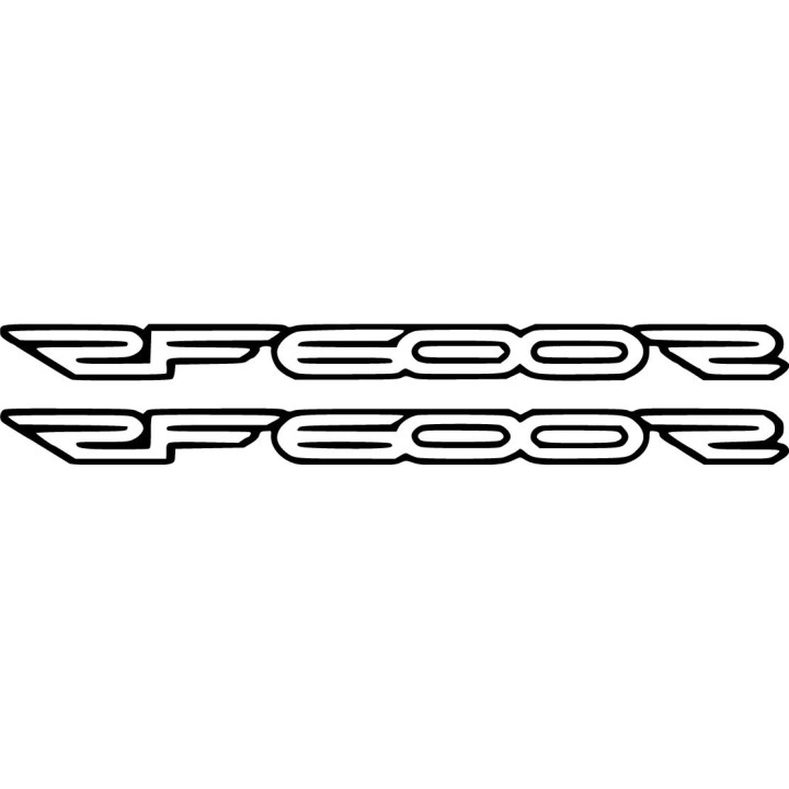 Suzuki Rf 600 Die Cut Stickers Decals - DecalsHouse