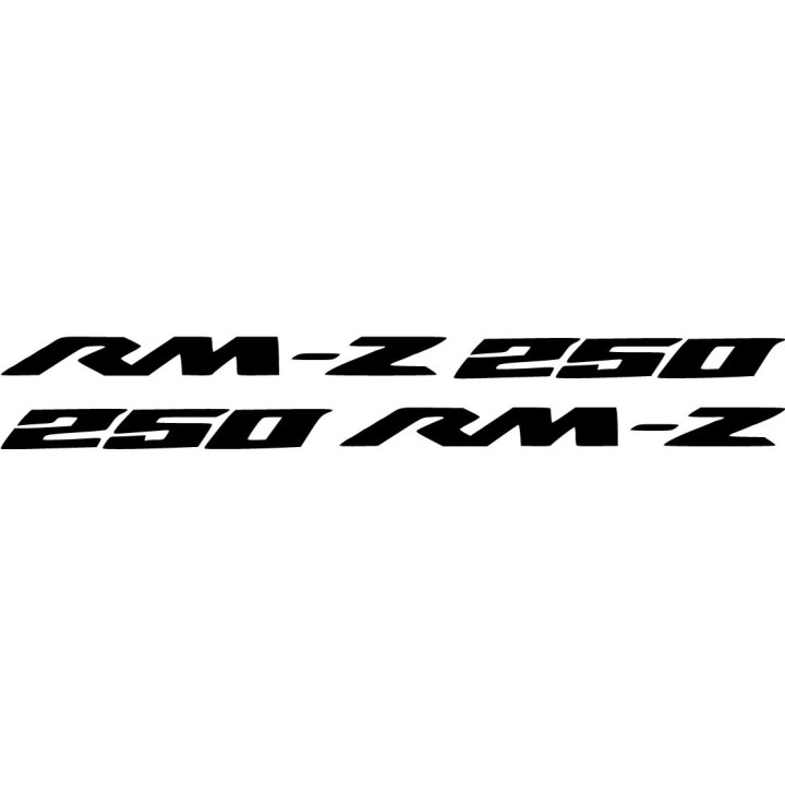 Suzuki Rm Z 250 Die Cut Stickers Decals - DecalsHouse