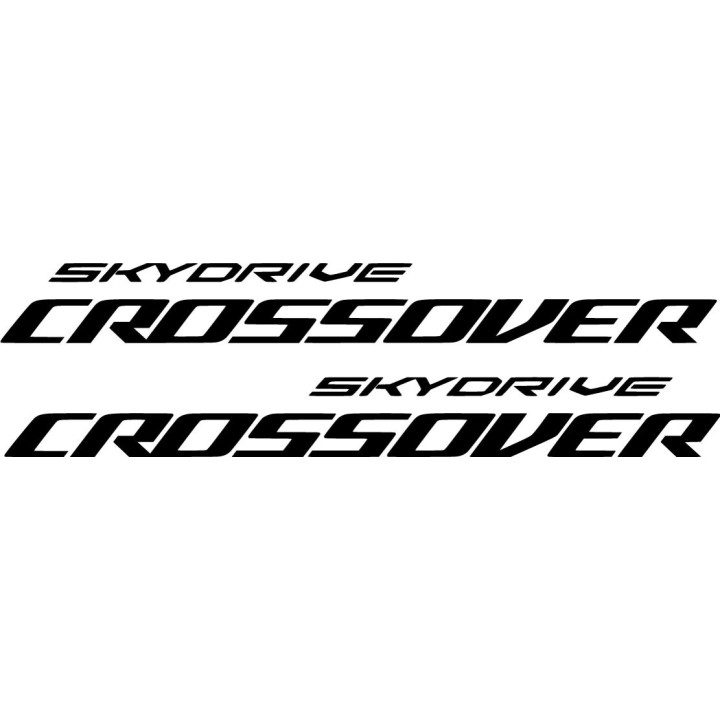 Suzuki Skydrive Crossover Die Cut Stickers Decals - DecalsHouse