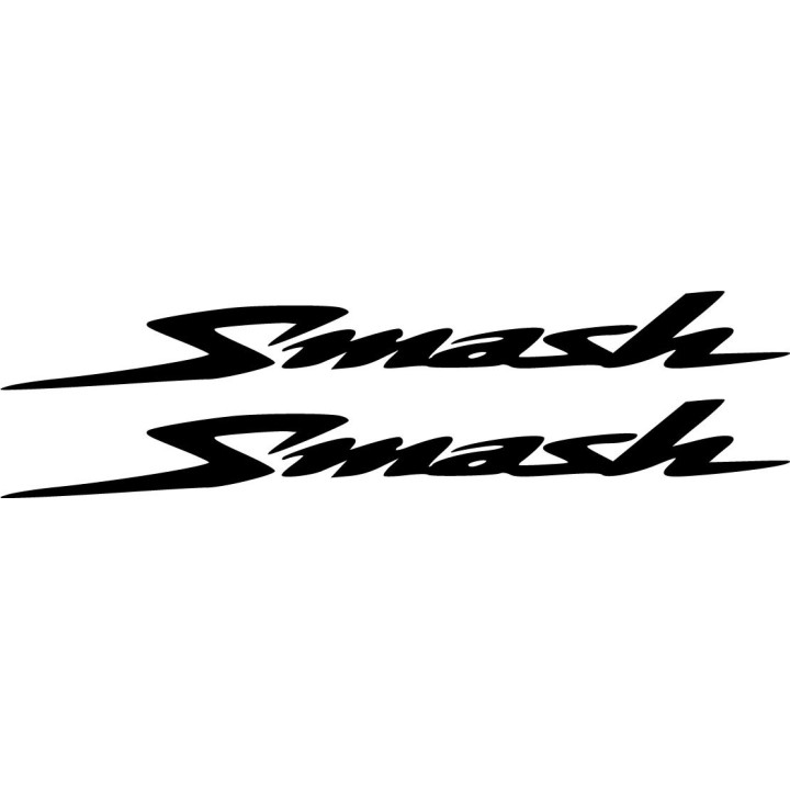 Suzuki Smash Die Cut Stickers Decals - DecalsHouse