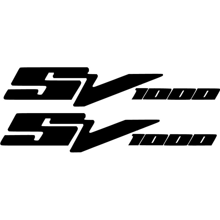 Suzuki Sv 1000 Die Cut Stickers Decals - DecalsHouse
